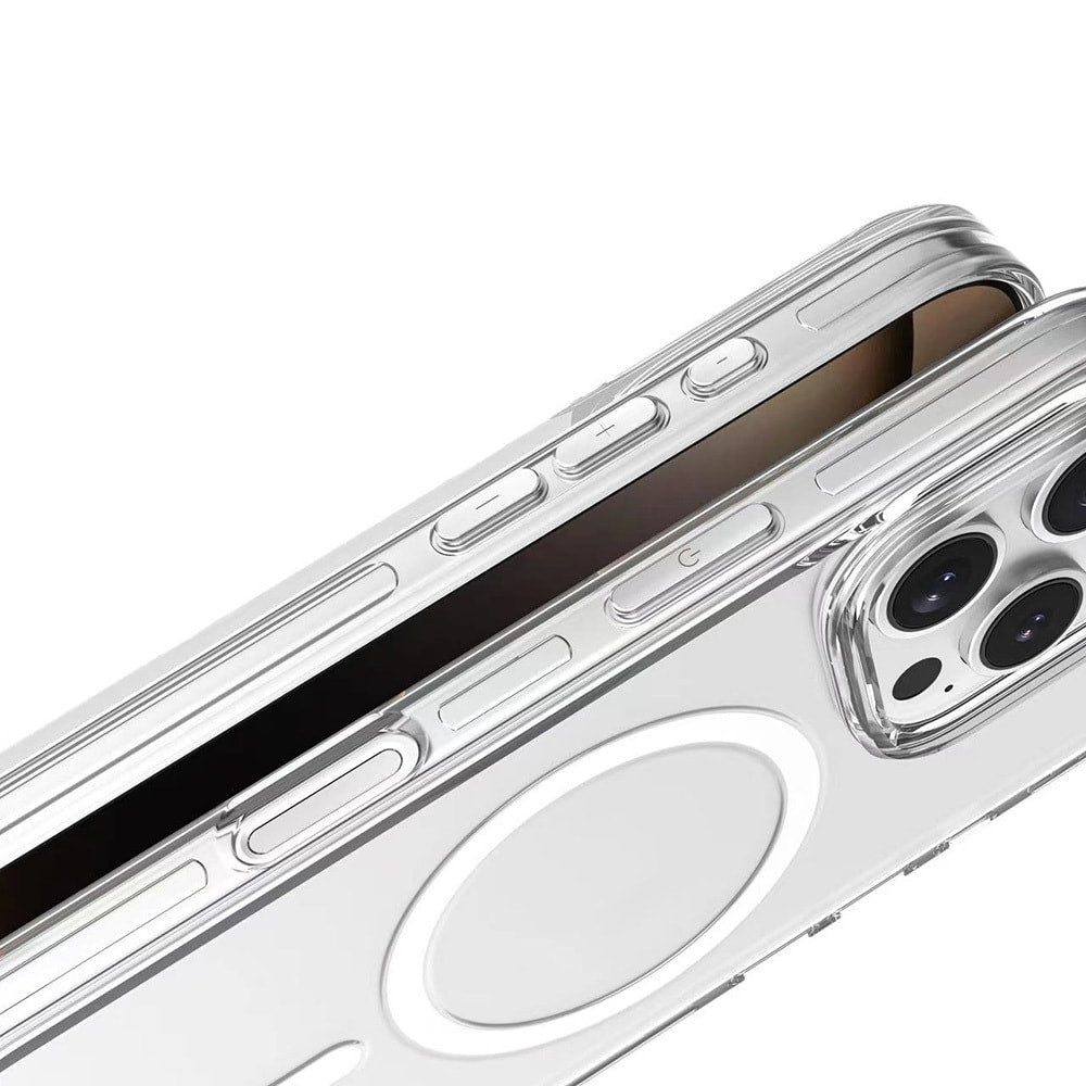 NEW-iPhone 16 Pro Max Clear Premium Kılıf MagSafe Özellikli