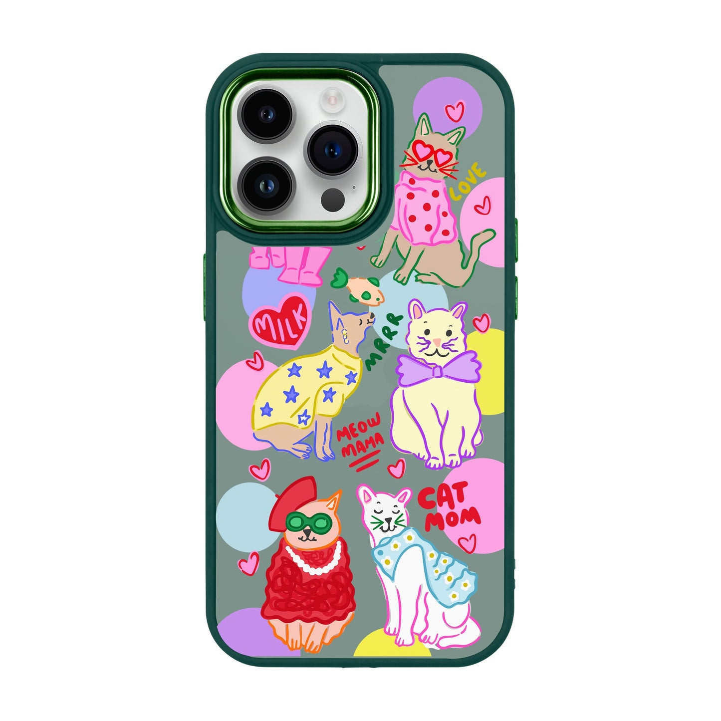 CAT MOM-iPhone 14 Pro Max Proof Kılıf