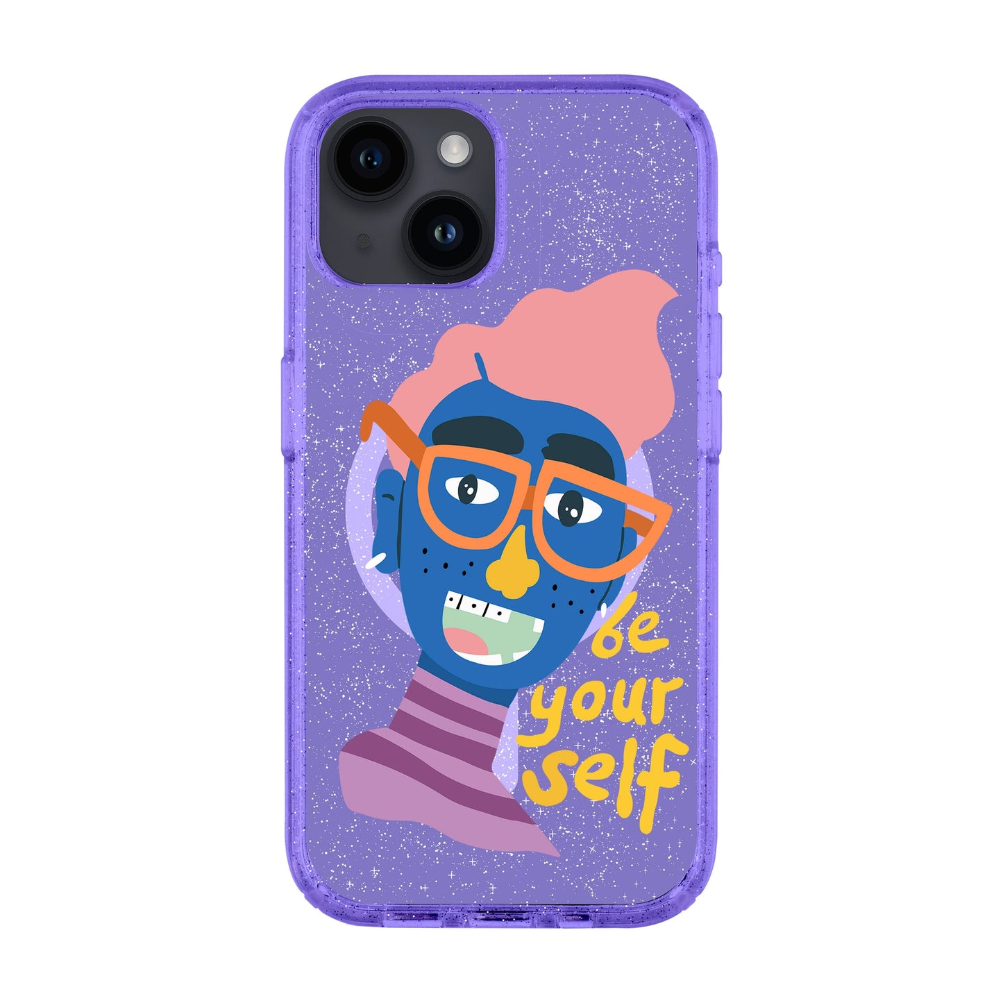 BE YOUR SELF-iPhone 13 Shiny Kılıf MagSafe Özellikli