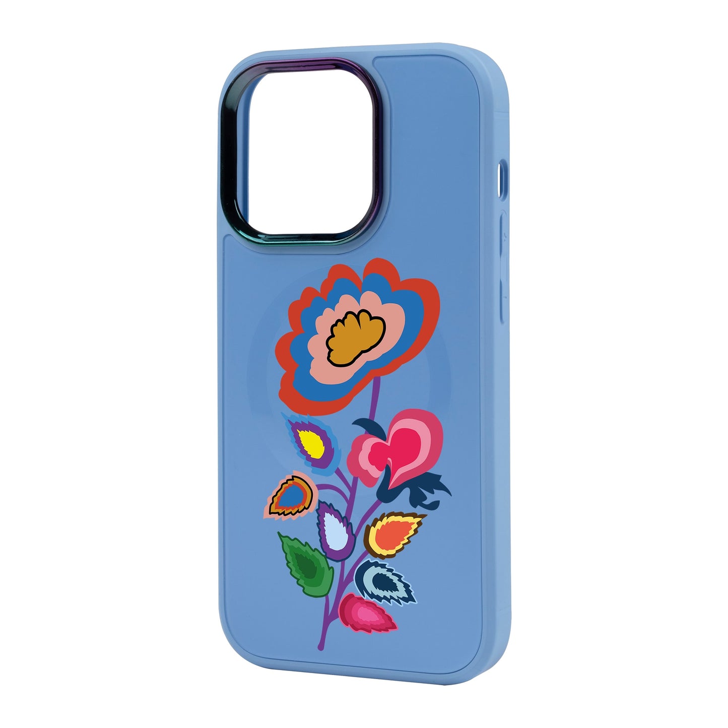 KNITTED FLOWER-iPhone 14 Pro Max Vigor Kılıf MagSafe Özellikli