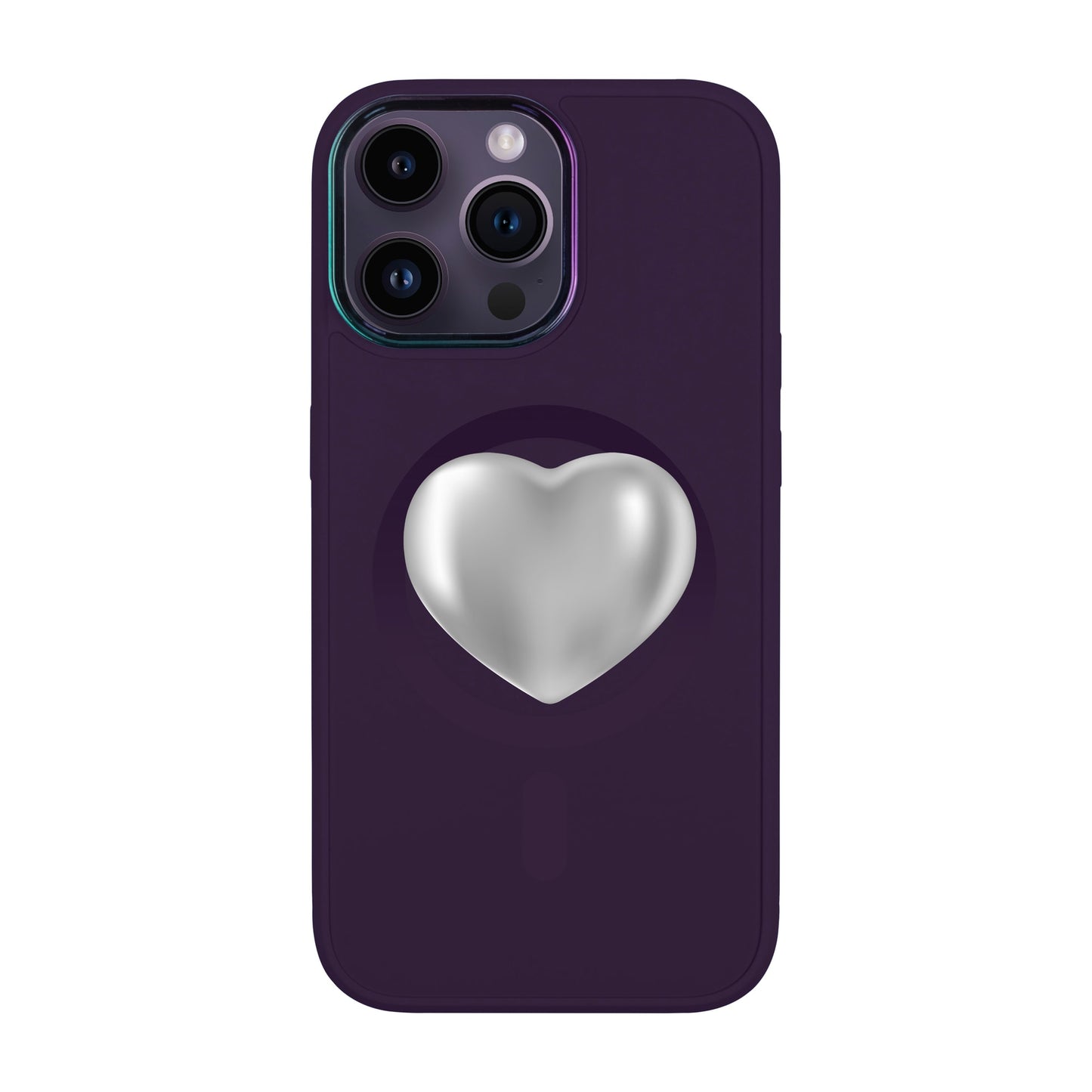 SILVER HEART-iPhone 13 Pro Max Vigor Kılıf MagSafe Özellikli
