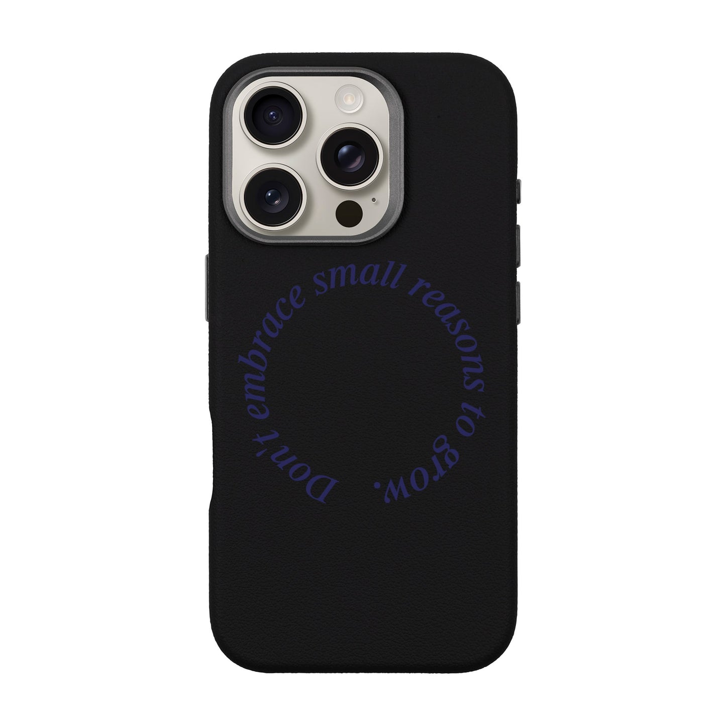 GROW-iPhone 16 Pro Leather Premium Kılıf MagSafe Özellikli
