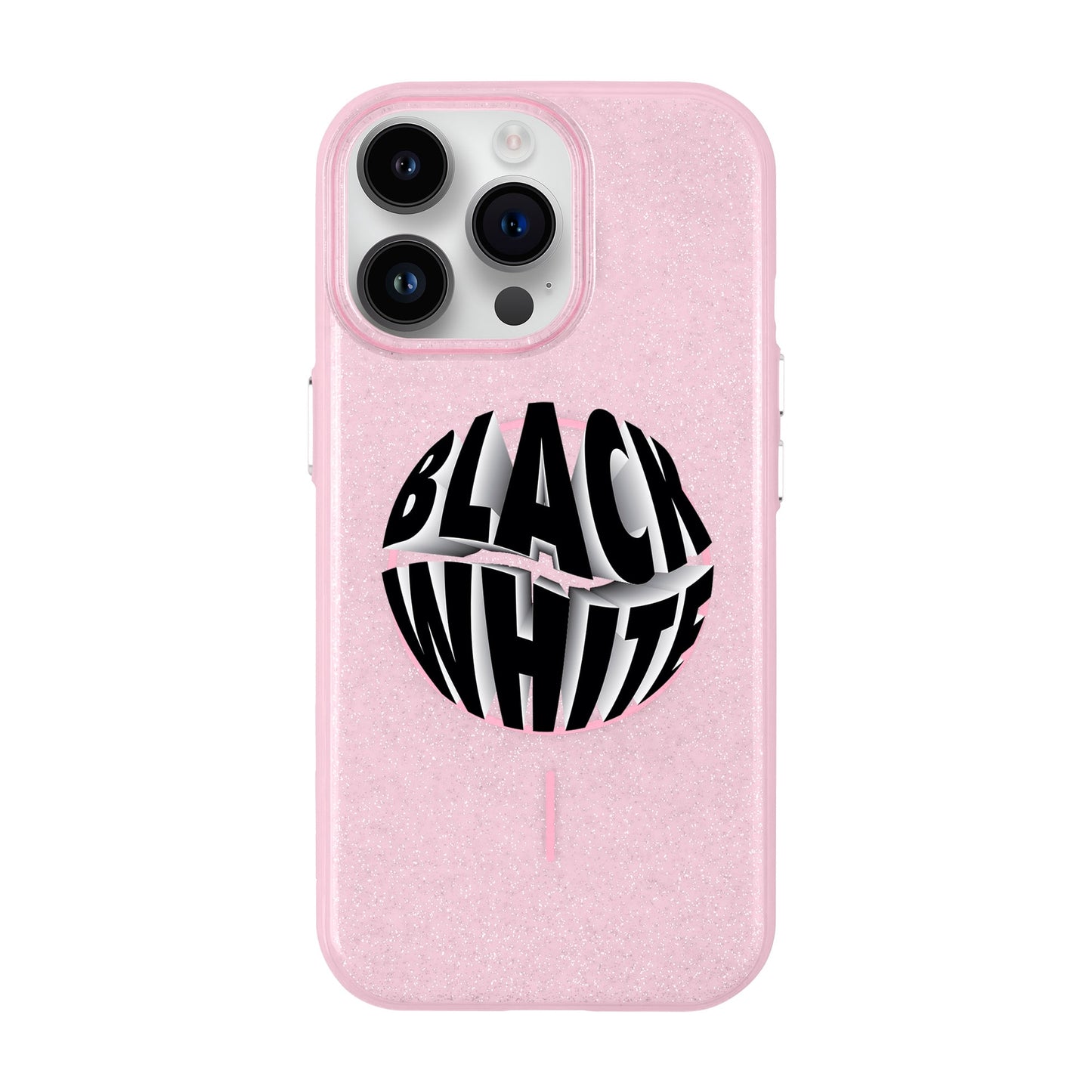 BLACK WHITE-iPhone 14 Pro Max Radiant Kılıf MagSafe Özellikli
