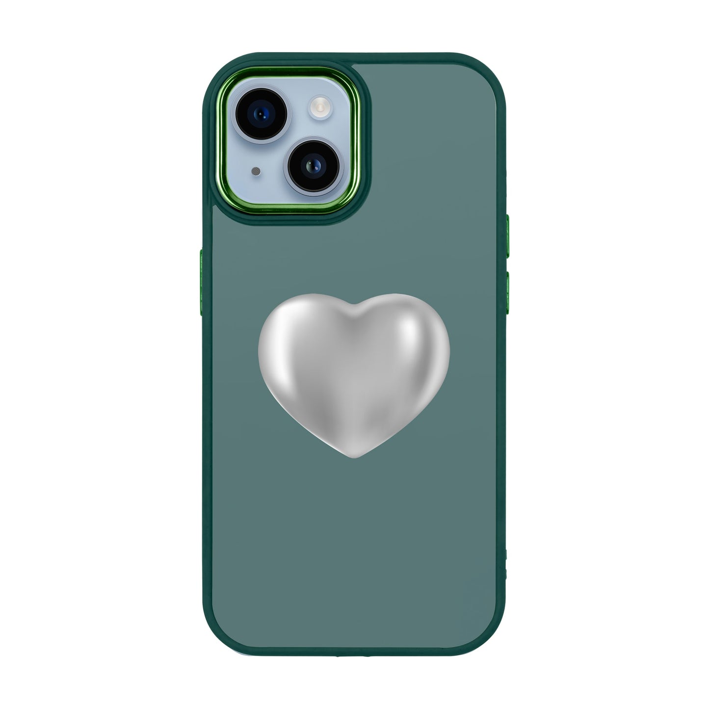 SILVER HEART-iPhone 13 Proof Kılıf