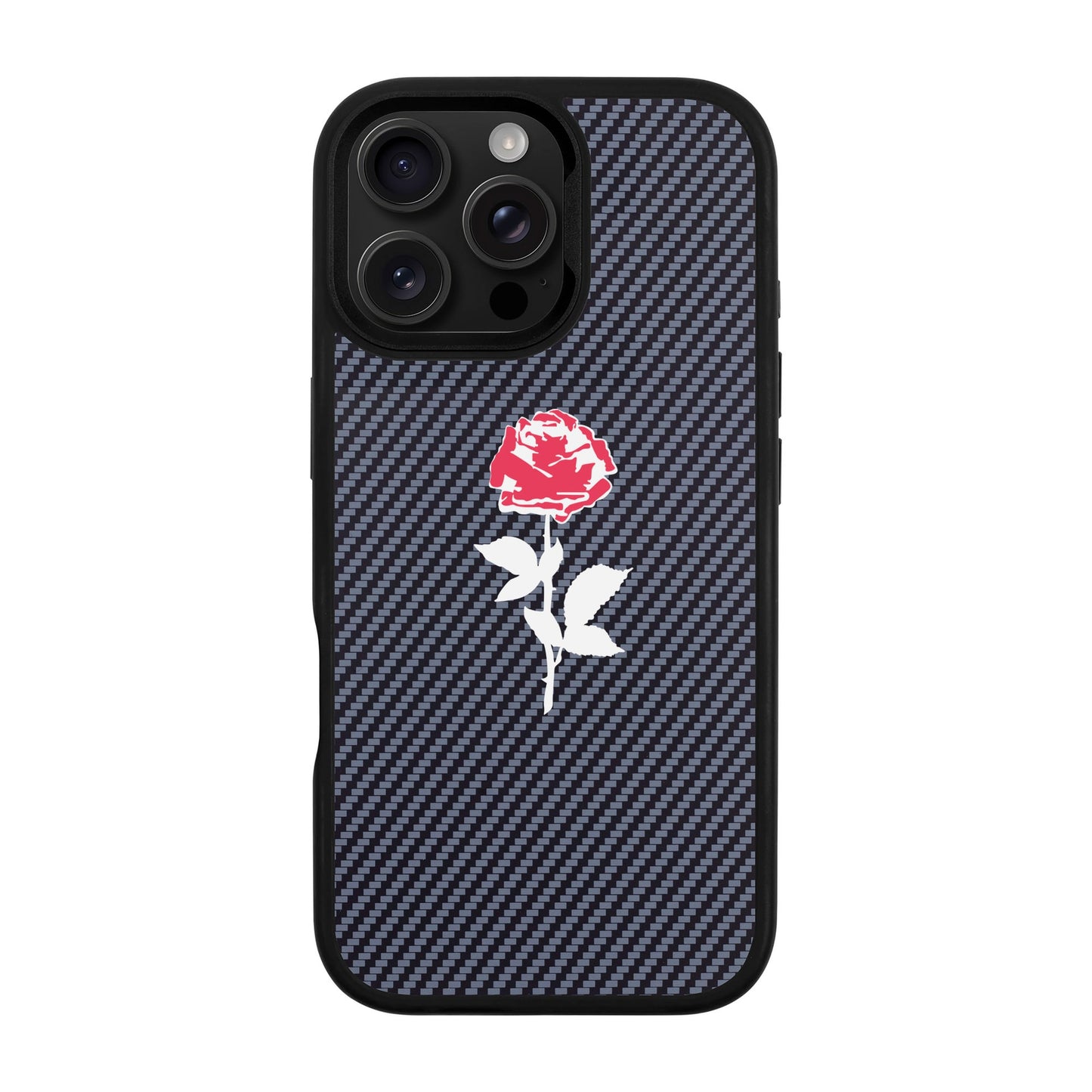 NATUREL ROSE-iPhone 16 Pro Max Plaid Kılıf MagSafe Özellikli
