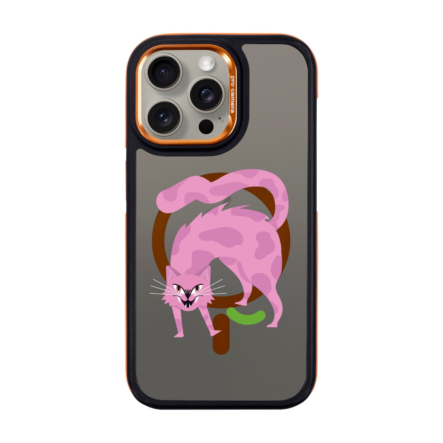 GRUMBLEPAWS-iPhone 15 Pro Max Dark Kılıf MagSafe Özellikli