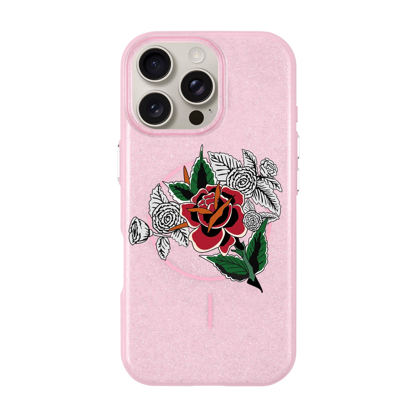 DRY ROSE-iPhone 16 Pro Max Radiant Kılıf MagSafe Özellikli