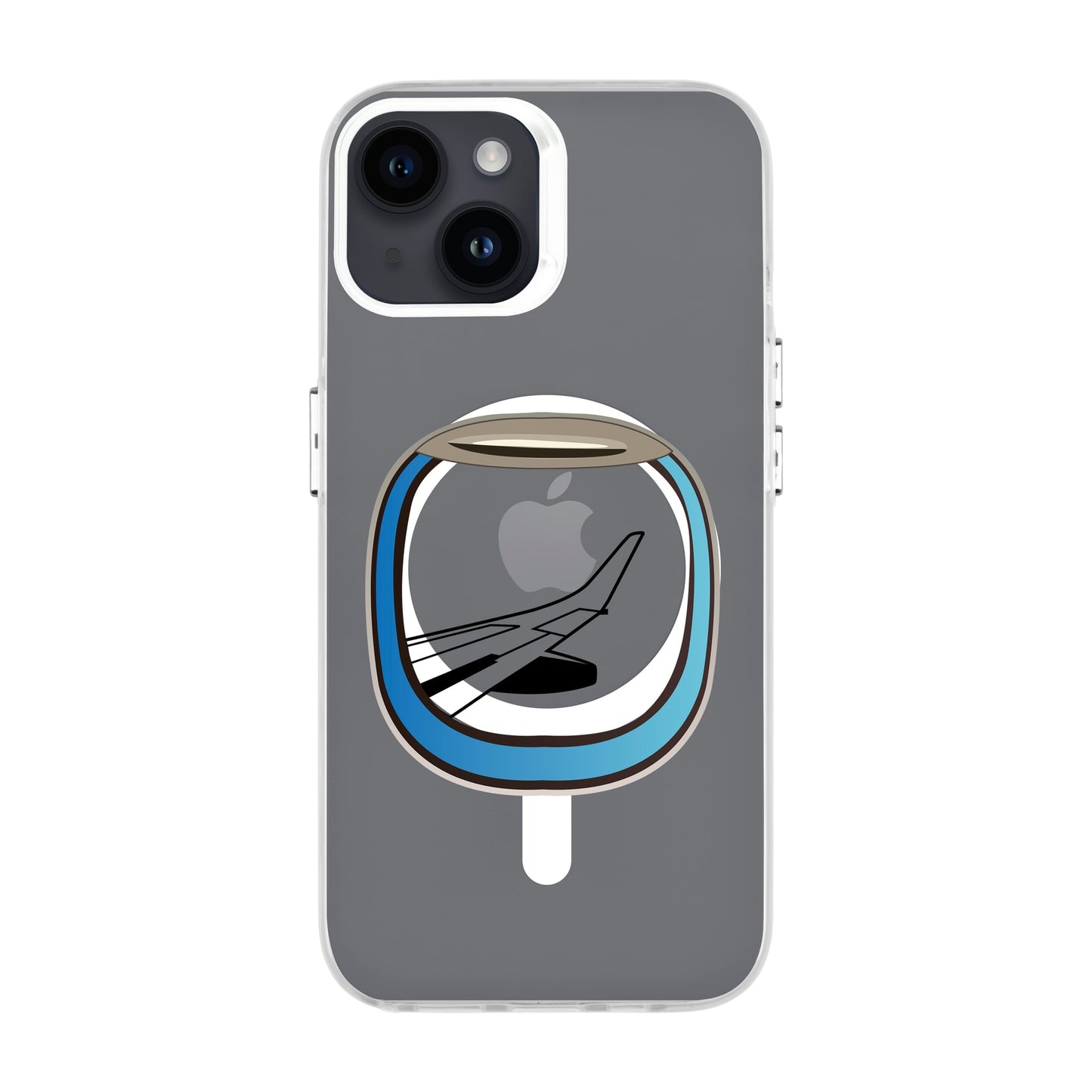 AIRCRAFT WINDOW-iPhone 14 Hold Kılıf MagSafe Özellikli