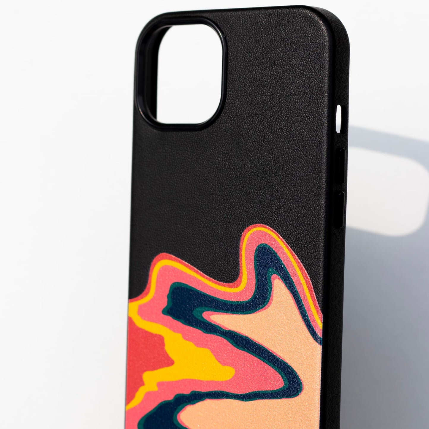 US IN ESSENCE-iPhone 14 Leather Kılıf