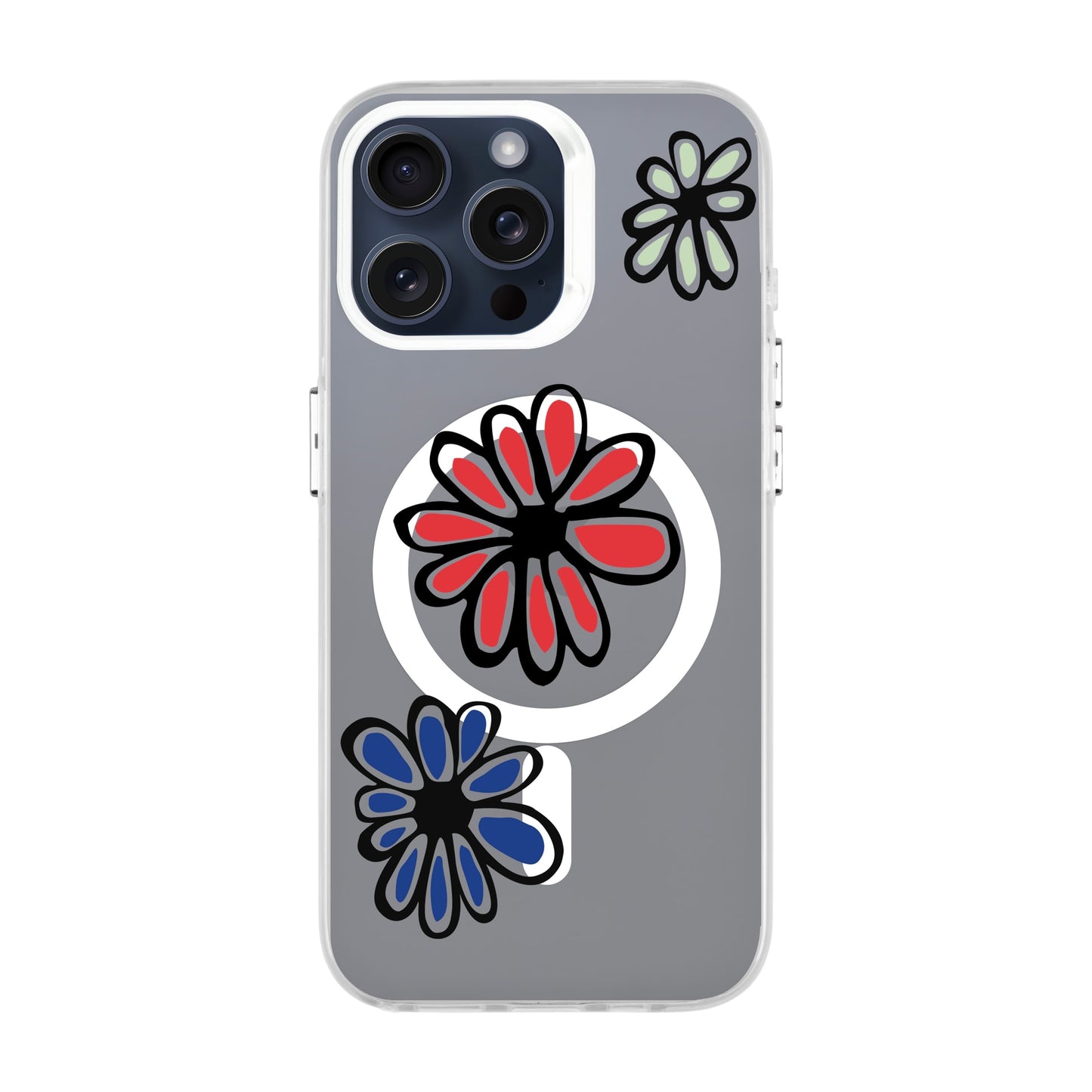 FLORIST-iPhone 15 Pro Max Hold Kılıf MagSafe Özellikli