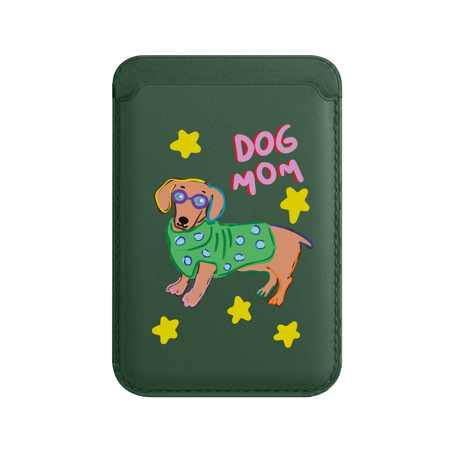 DOG MOM-Leather Kartlık