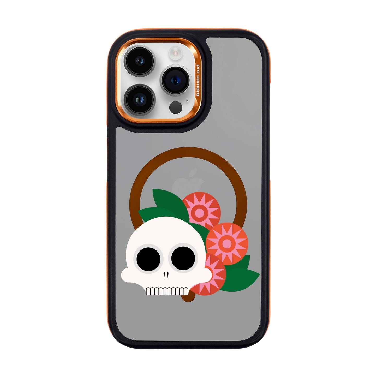 MEMENTO BLOOM-iPhone 14 Pro Max Dark Kılıf MagSafe Özellikli