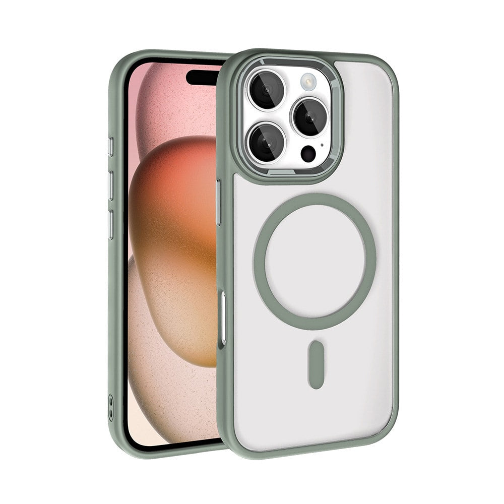 NEW-iPhone 16 Pro Max Hyaline Kılıf MagSafe Özellikli