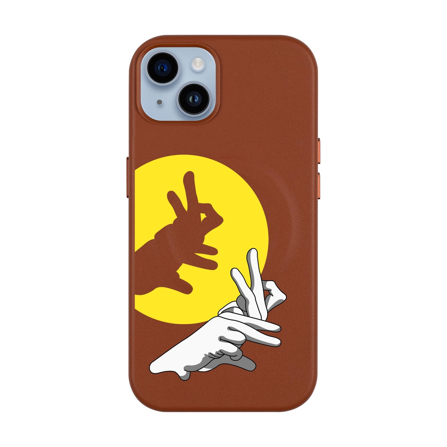 BUNNY-iPhone 14 Plus Leather Kılıf MagSafe Özellikli