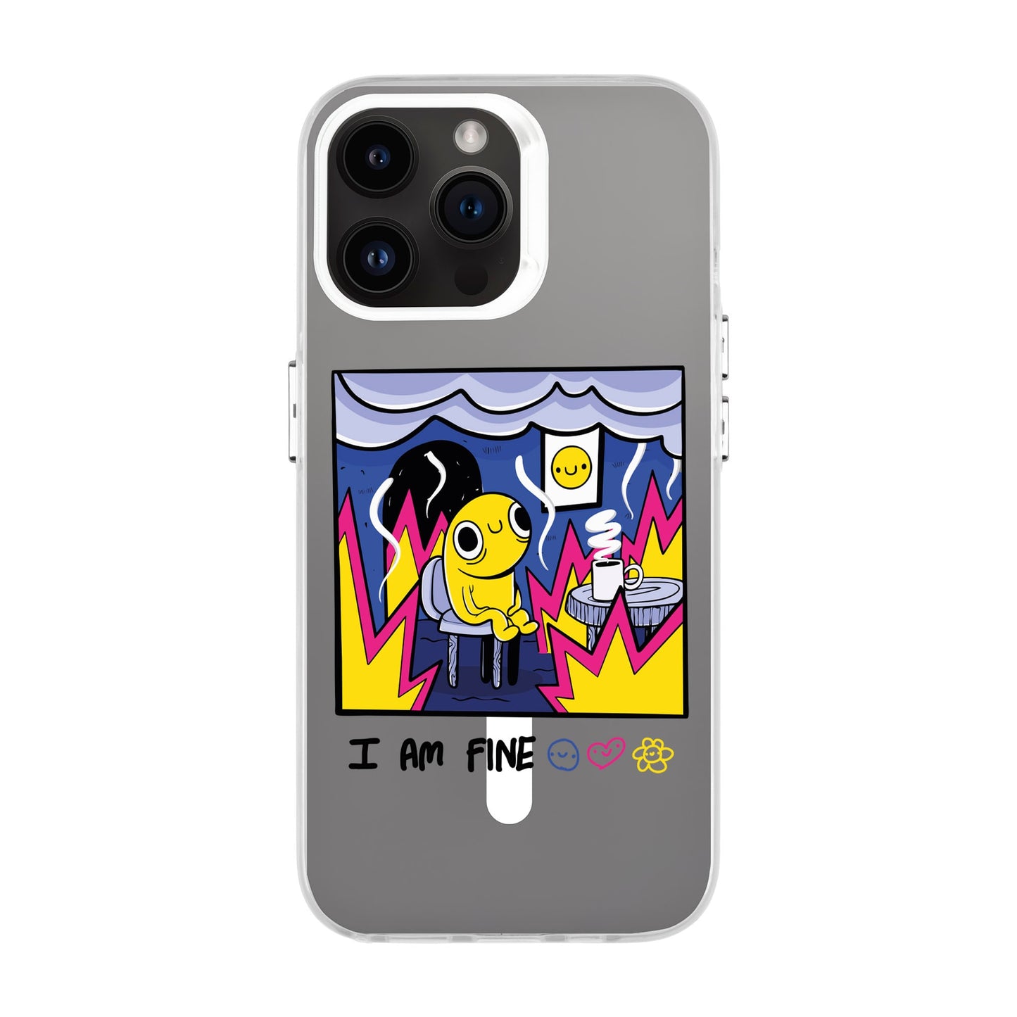 I AM FINE-iPhone 13 Pro Max Hold Kılıf MagSafe Özellikli