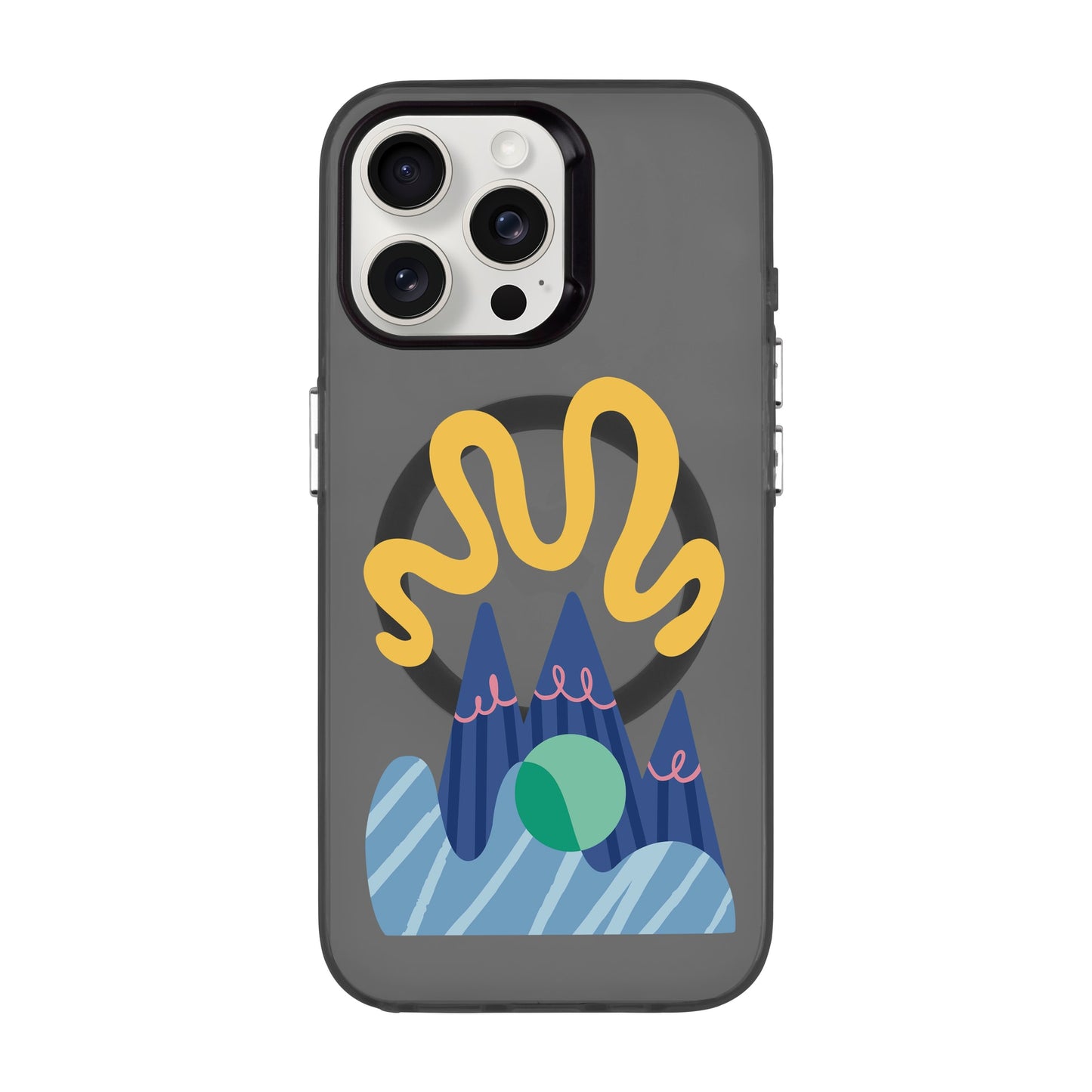 MOUNTAIN-iPhone 15 Pro Max Hold Kılıf MagSafe Özellikli