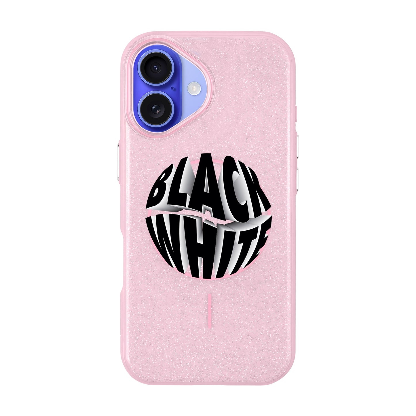 BLACK WHITE-iPhone 16 Radiant Kılıf MagSafe Özellikli