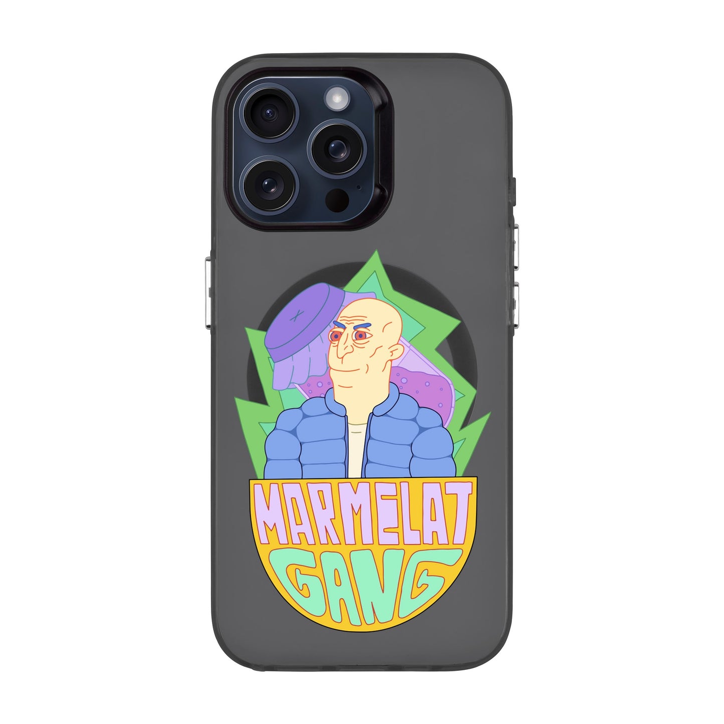 MARMELAT GANG-iPhone 15 Pro Max Hold Kılıf MagSafe Özellikli