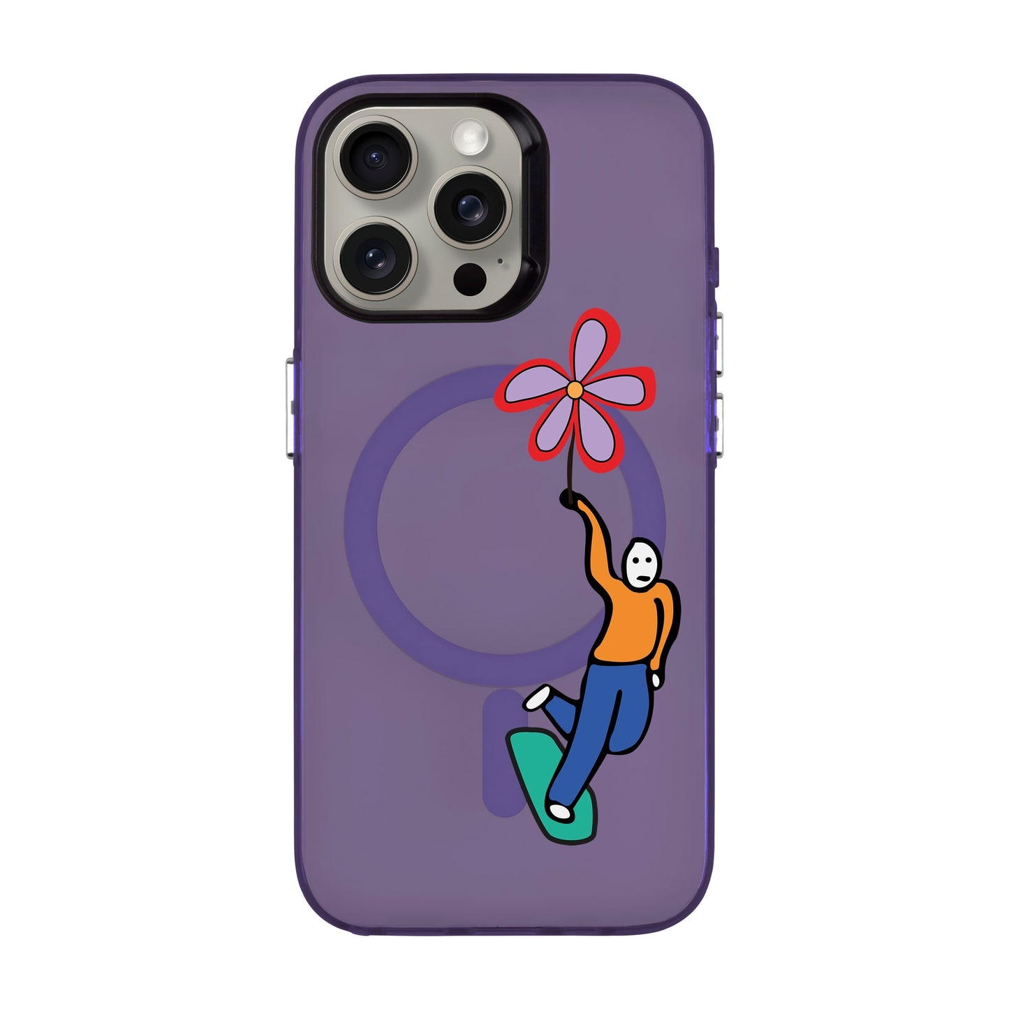 SKATEBOARDER-iPhone 15 Pro Max Hold Kılıf MagSafe Özellikli