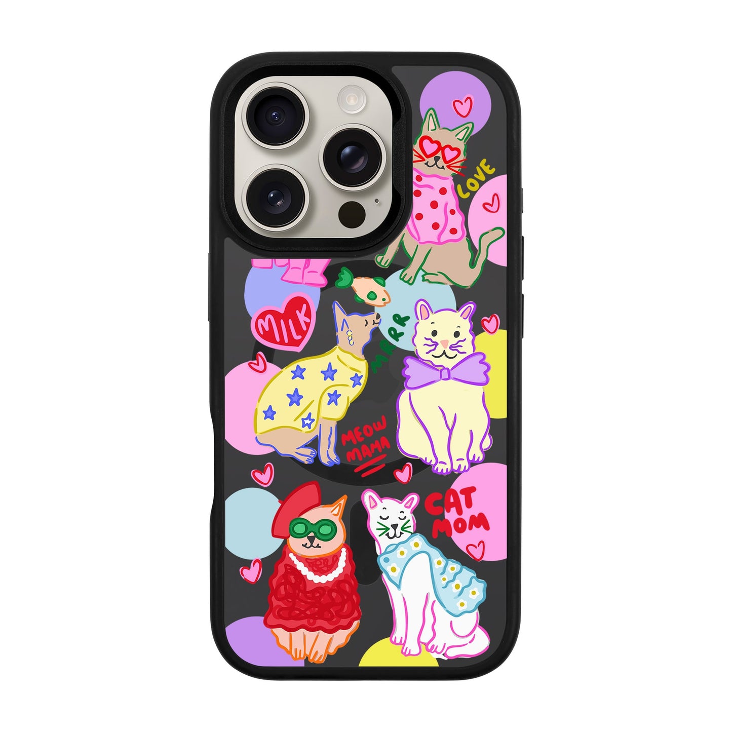 CAT MOM-iPhone 16 Pro Rise Kılıf MagSafe Özellikli