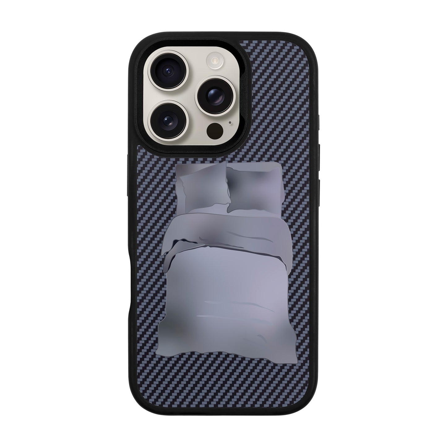 MATTRESS-iPhone 16 Pro Plaid Kılıf MagSafe Özellikli