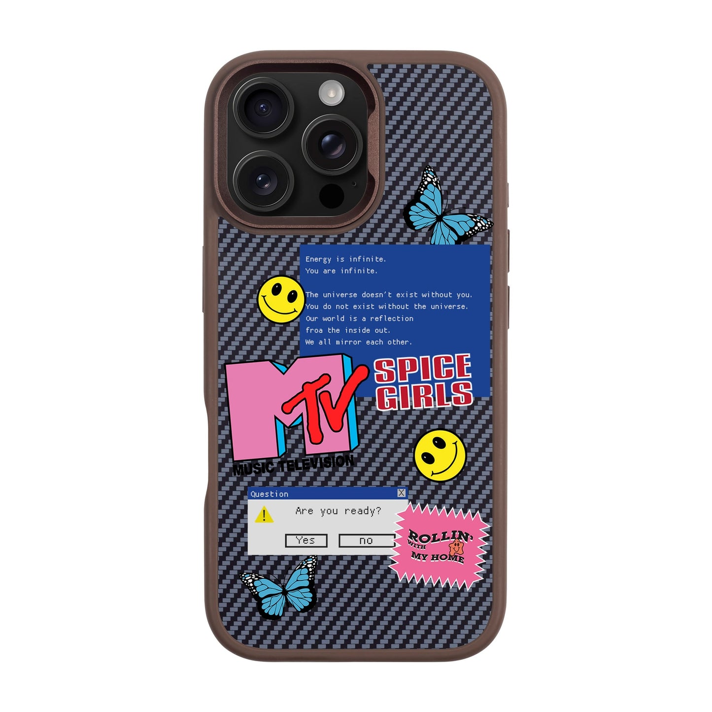 ARE YOU READY-iPhone 16 Pro Max Plaid Kılıf MagSafe Özellikli