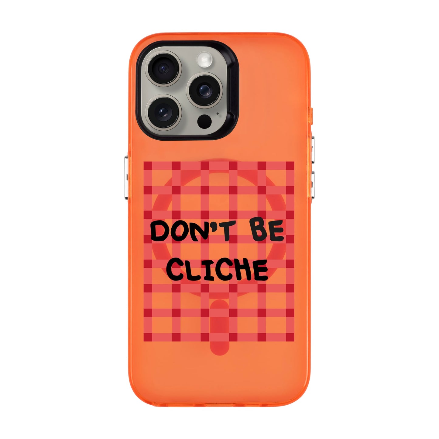 DON'T BE CLICHE-iPhone 15 Pro Max Hold Kılıf MagSafe Özellikli