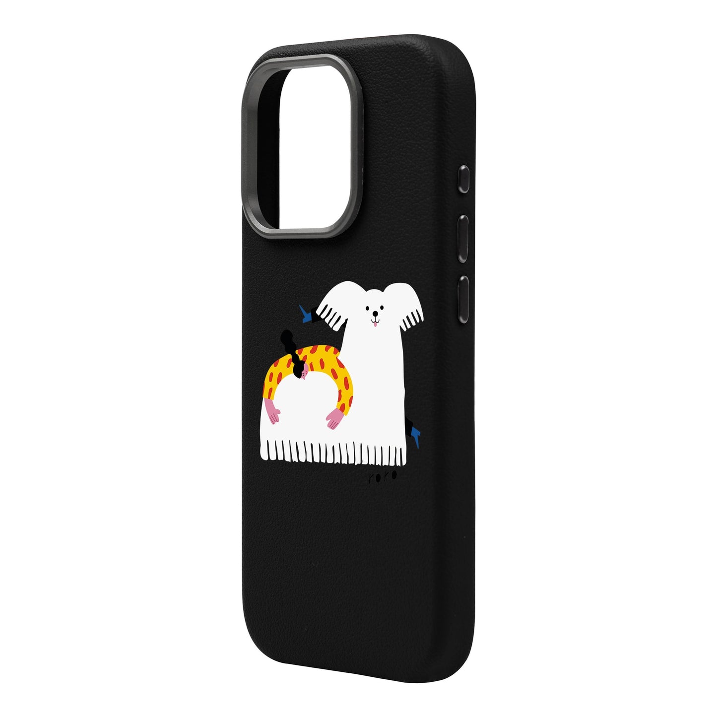 FANCY DOG-iPhone 16 Pro Max Leather Premium Kılıf MagSafe Özellikli