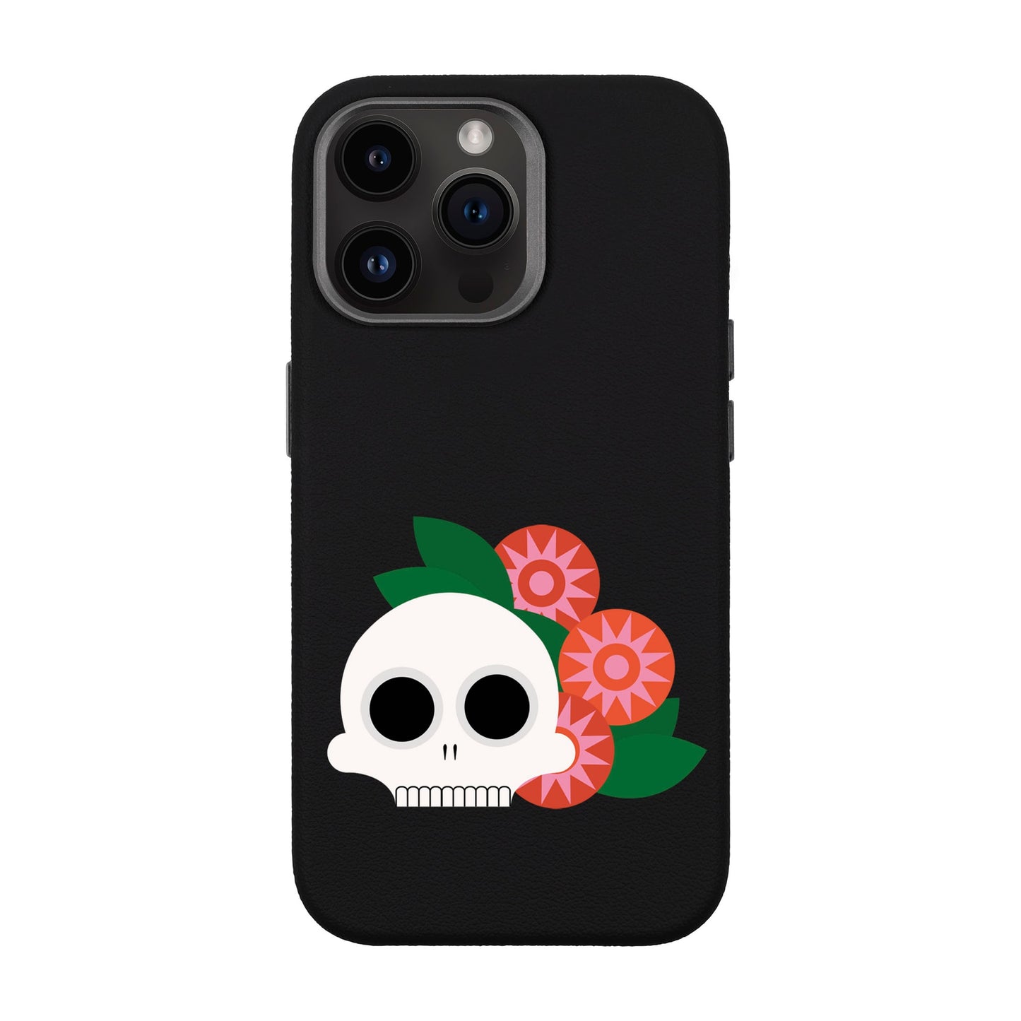 MEMENTO BLOOM-iPhone 14 Pro Max Leather Premium Kılıf MagSafe Özellikli