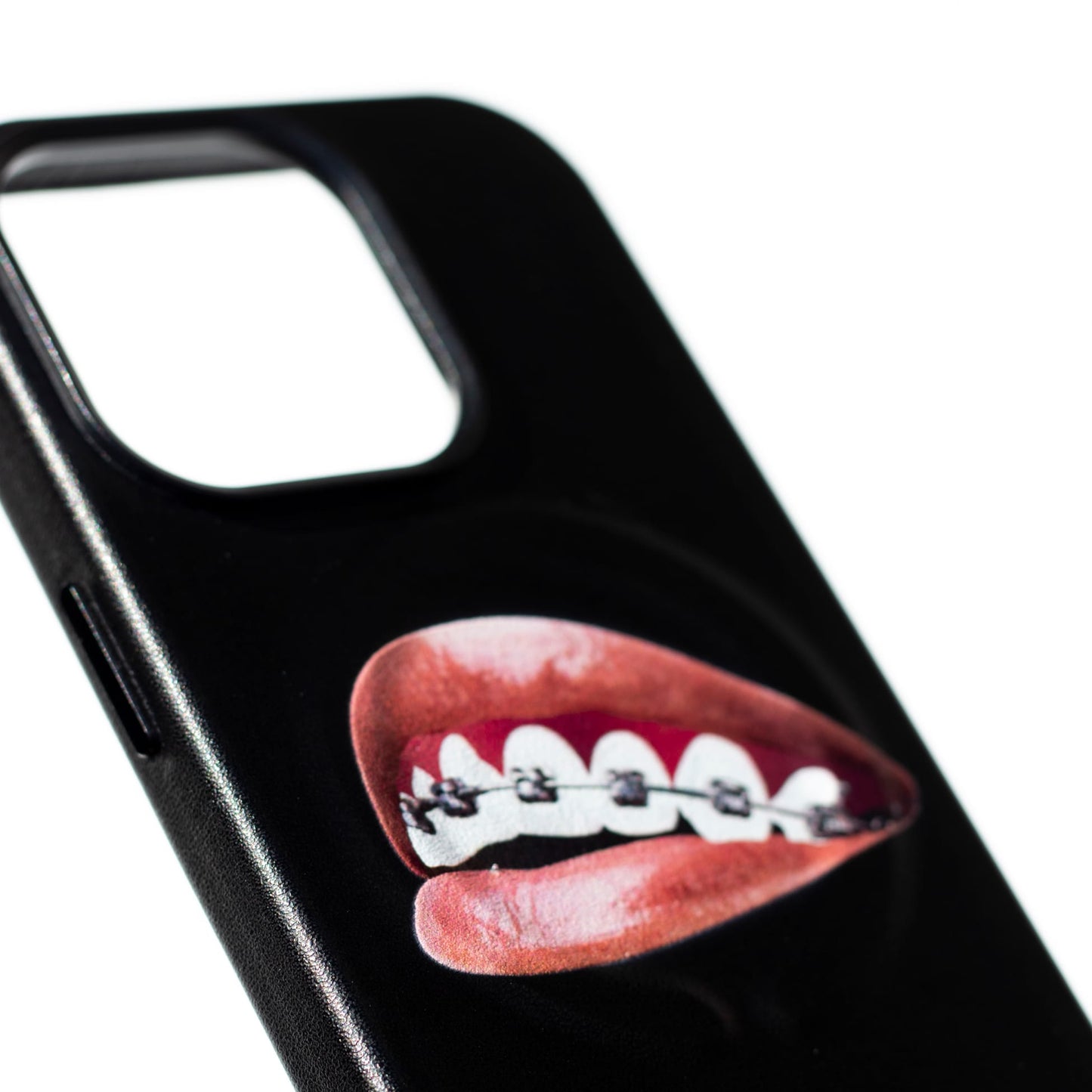 ORTHODONTIST-iPhone 14 Pro Max Leather Kılıf MagSafe Özellikli