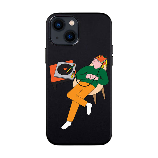 LAZY SUNDAY AFTERNOON-iPhone 14 Leather Kılıf