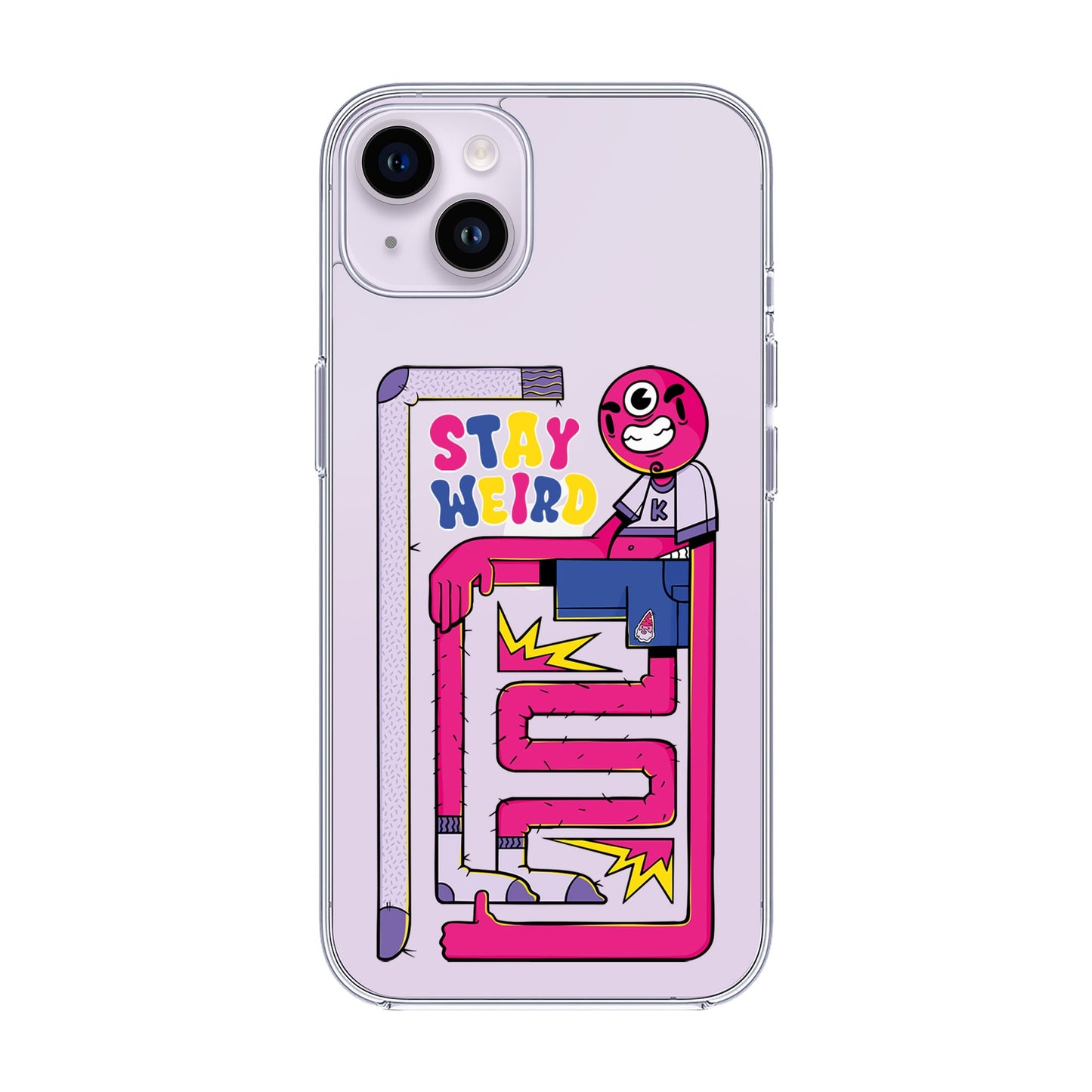 OG TOOTHY-iPhone 14 Plus Solid Kılıf