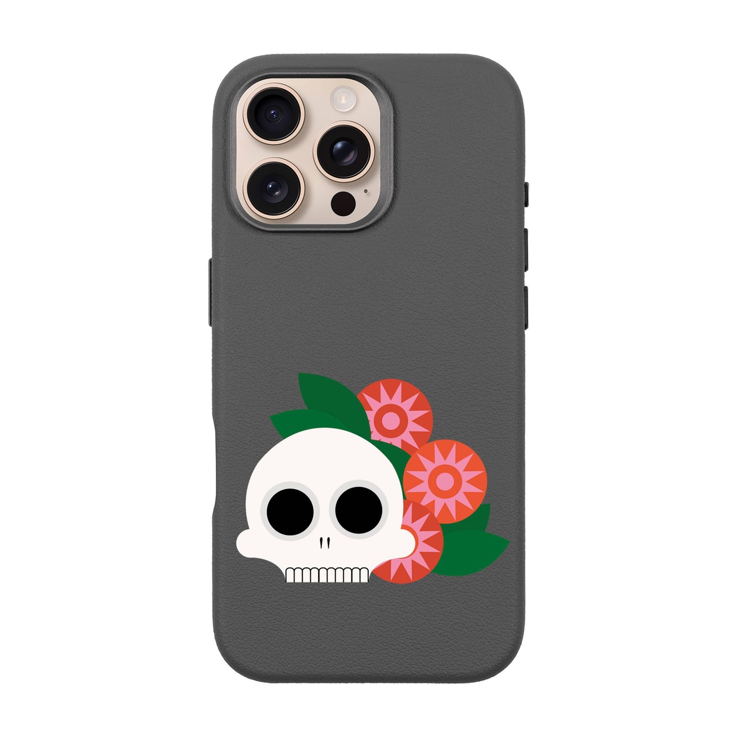 MEMENTO BLOOM-iPhone 16 Pro Max Leather Premium Kılıf MagSafe Özellikli