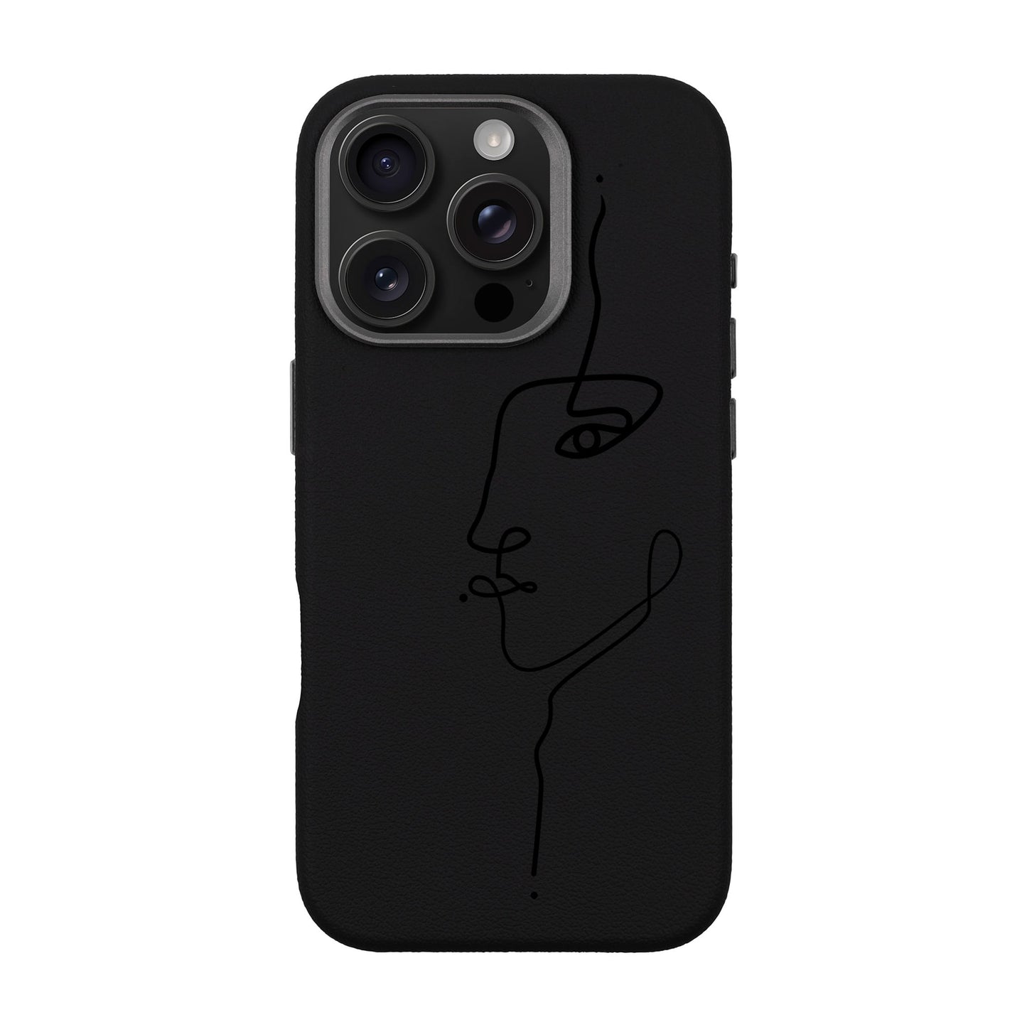 FACE-iPhone 16 Pro Leather Premium Kılıf MagSafe Özellikli