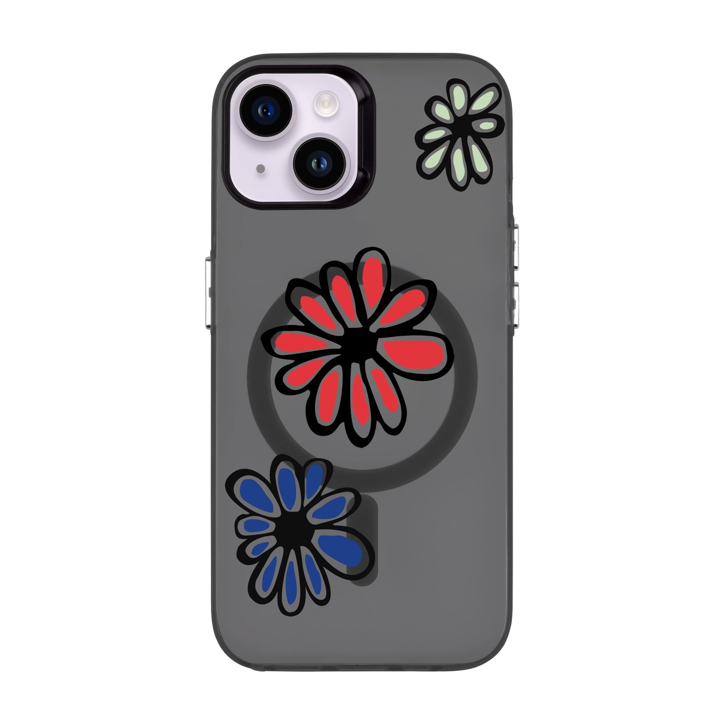 FLORIST-iPhone 14 Hold Kılıf MagSafe Özellikli