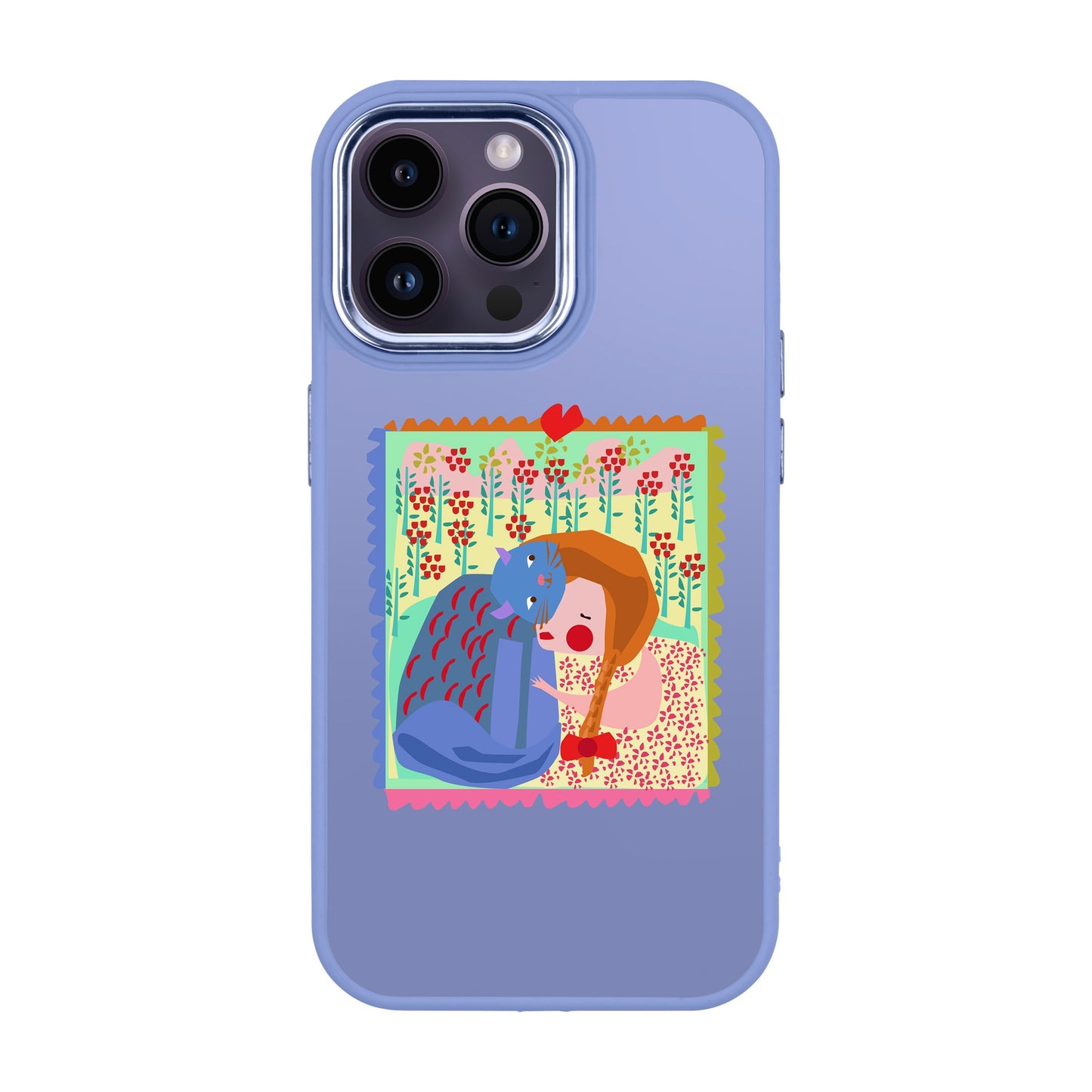 KEDİ POSTA PULU-iPhone 13 Pro Max Proof Kılıf