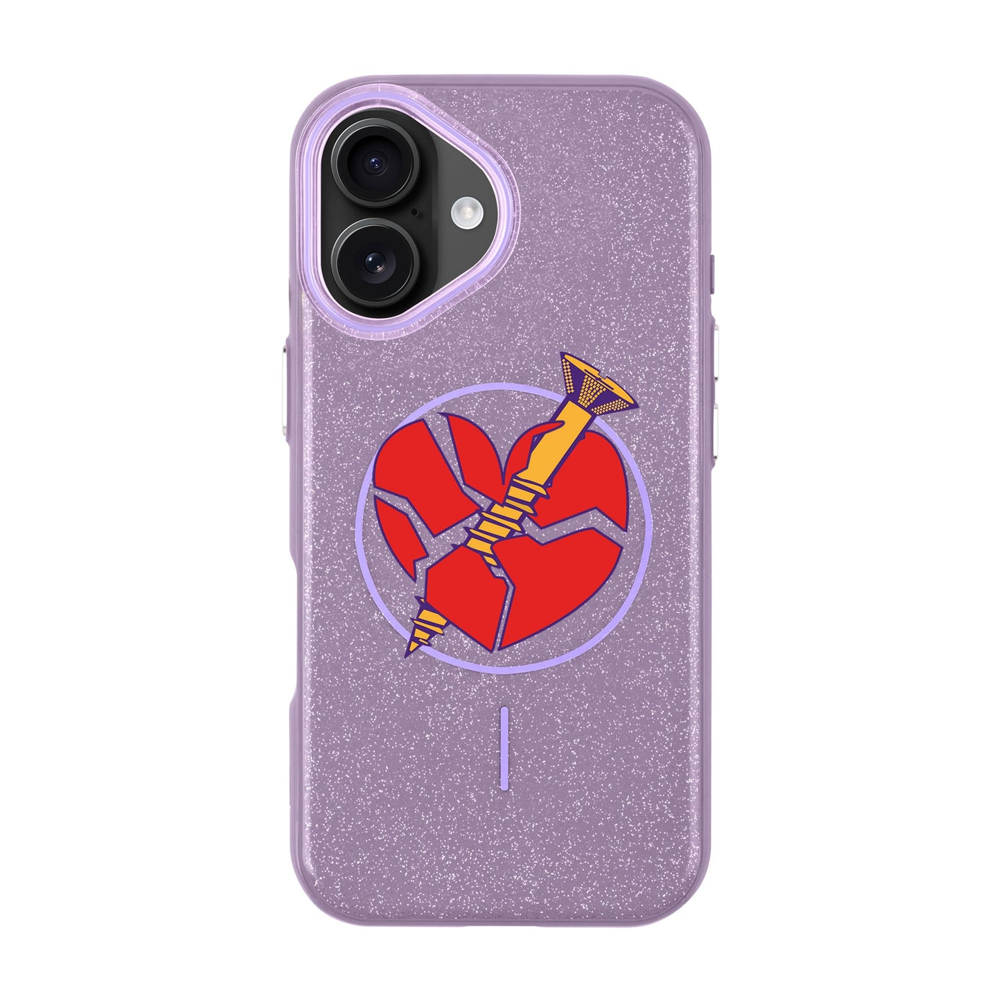 BROKEN HEART-iPhone 16 Plus Radiant Kılıf MagSafe Özellikli