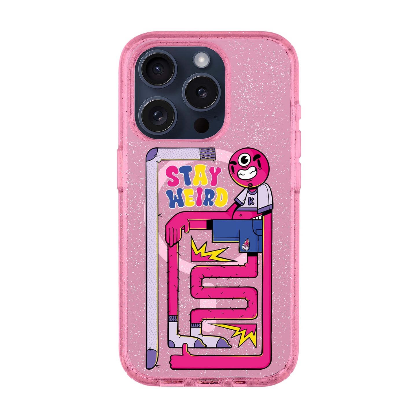 OG TOOTHY-iPhone 15 Pro Max Shiny Kılıf MagSafe Özellikli