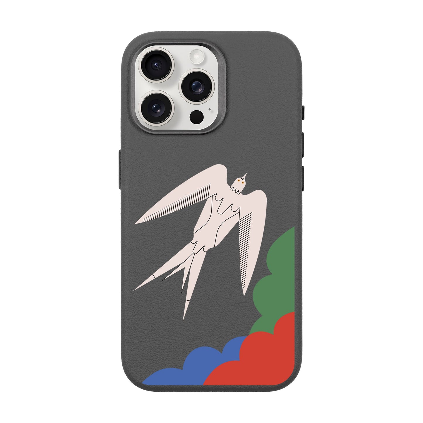L’OISEAU LIBRE-iPhone 15 Pro Max Leather Premium Kılıf MagSafe Özellikli