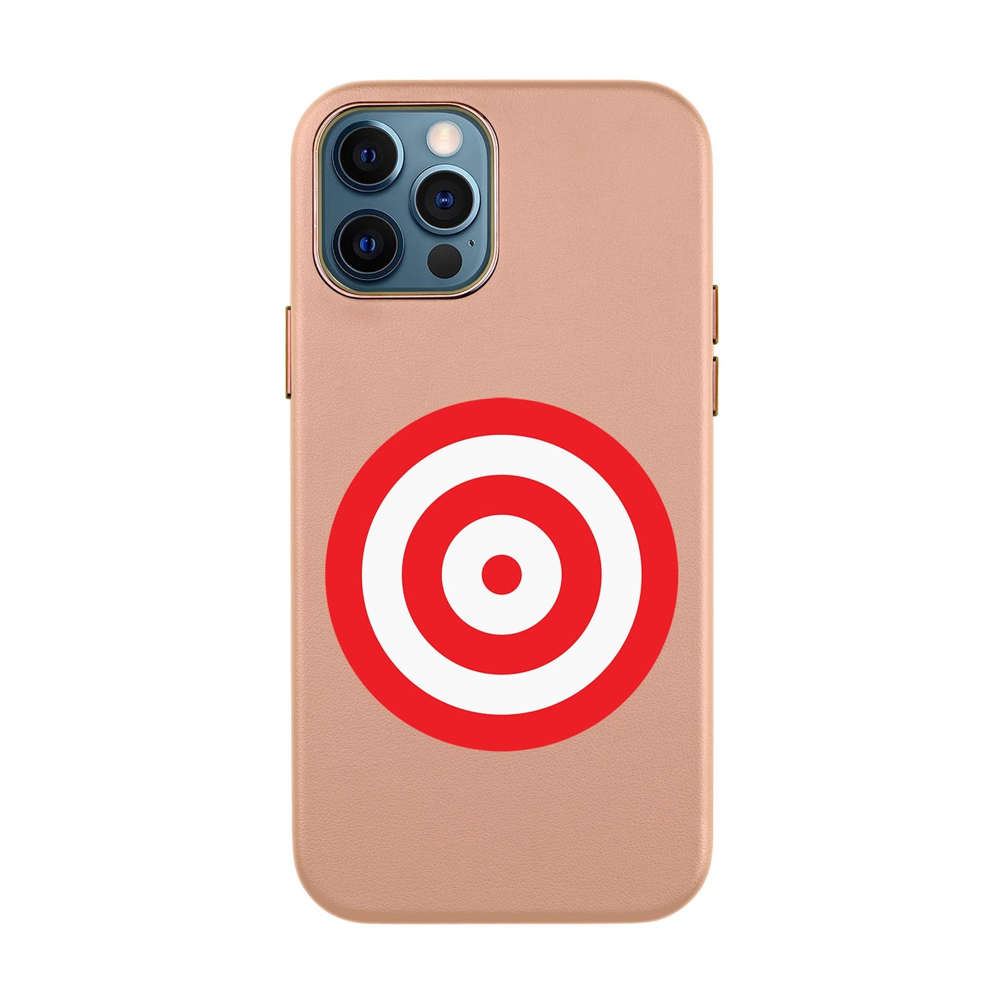 BULL'S EYE-iPhone 12 Pro Max Leather Kılıf