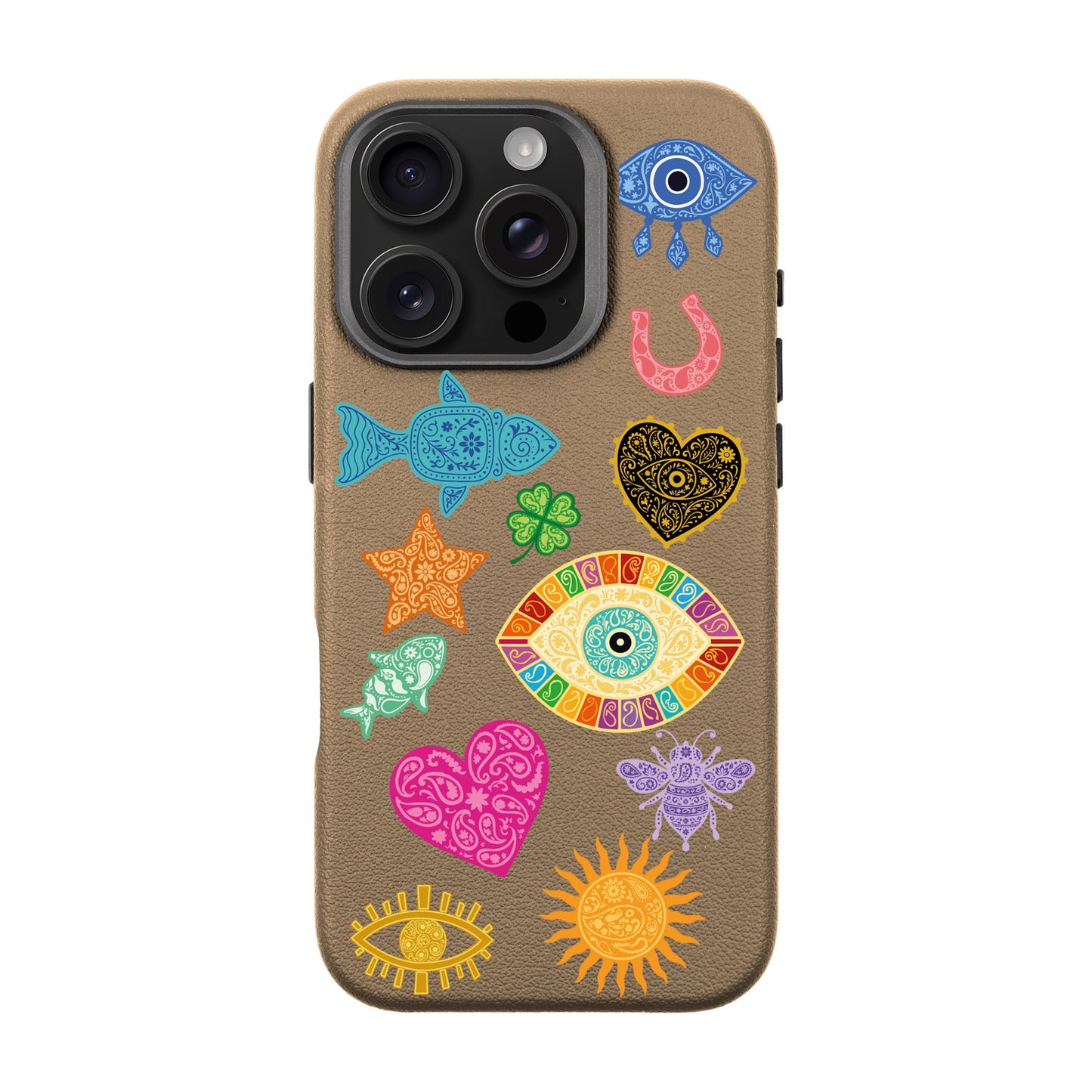CHARMS BY BERRİN ÖZKAN-iPhone 16 Pro Leather Premium Kılıf MagSafe Özellikli
