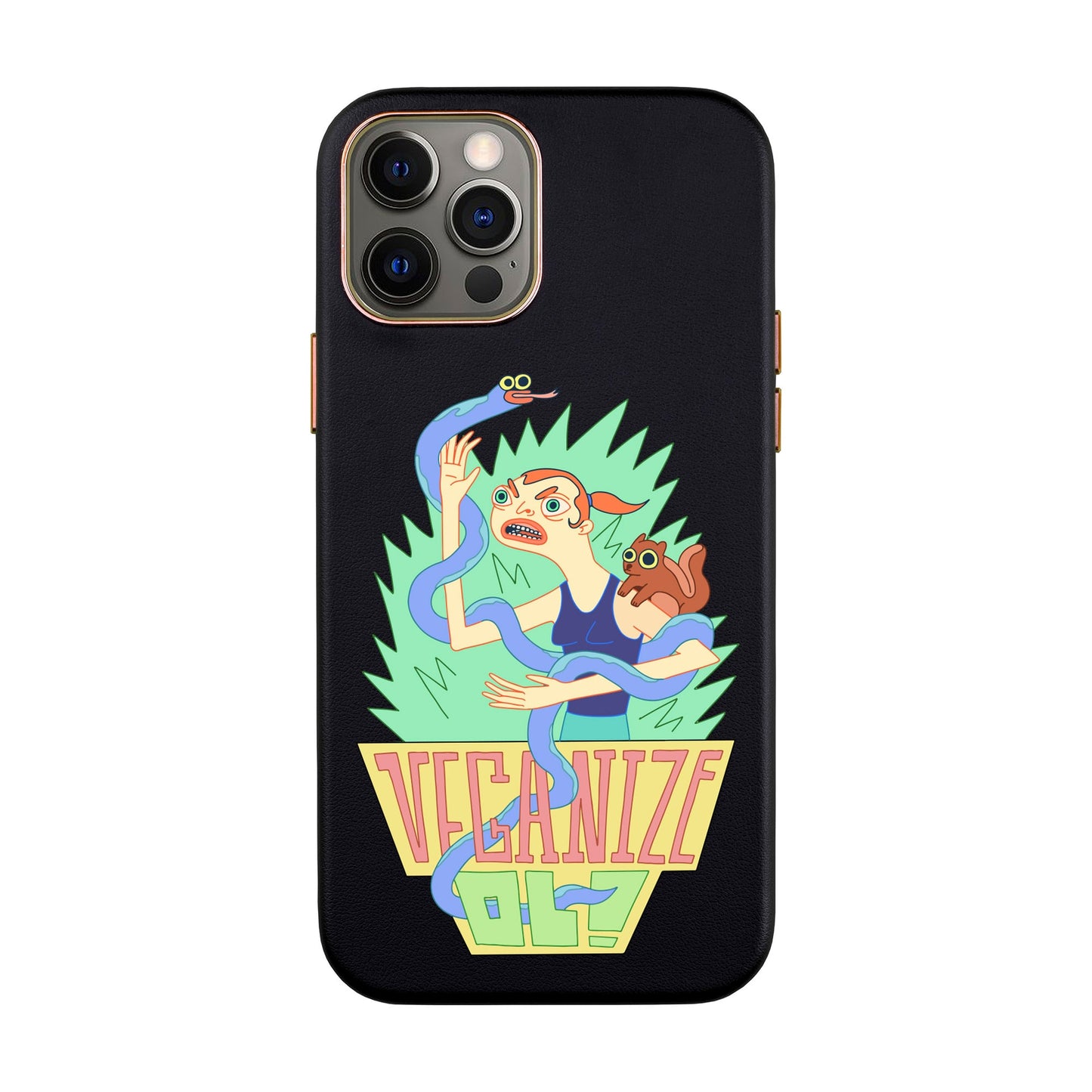 VEGANİZE-iPhone X / Xs Leather Kılıf