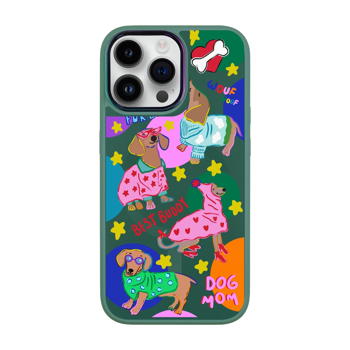 DOG MOM-iPhone 14 Pro Max Vigor Kılıf MagSafe Özellikli