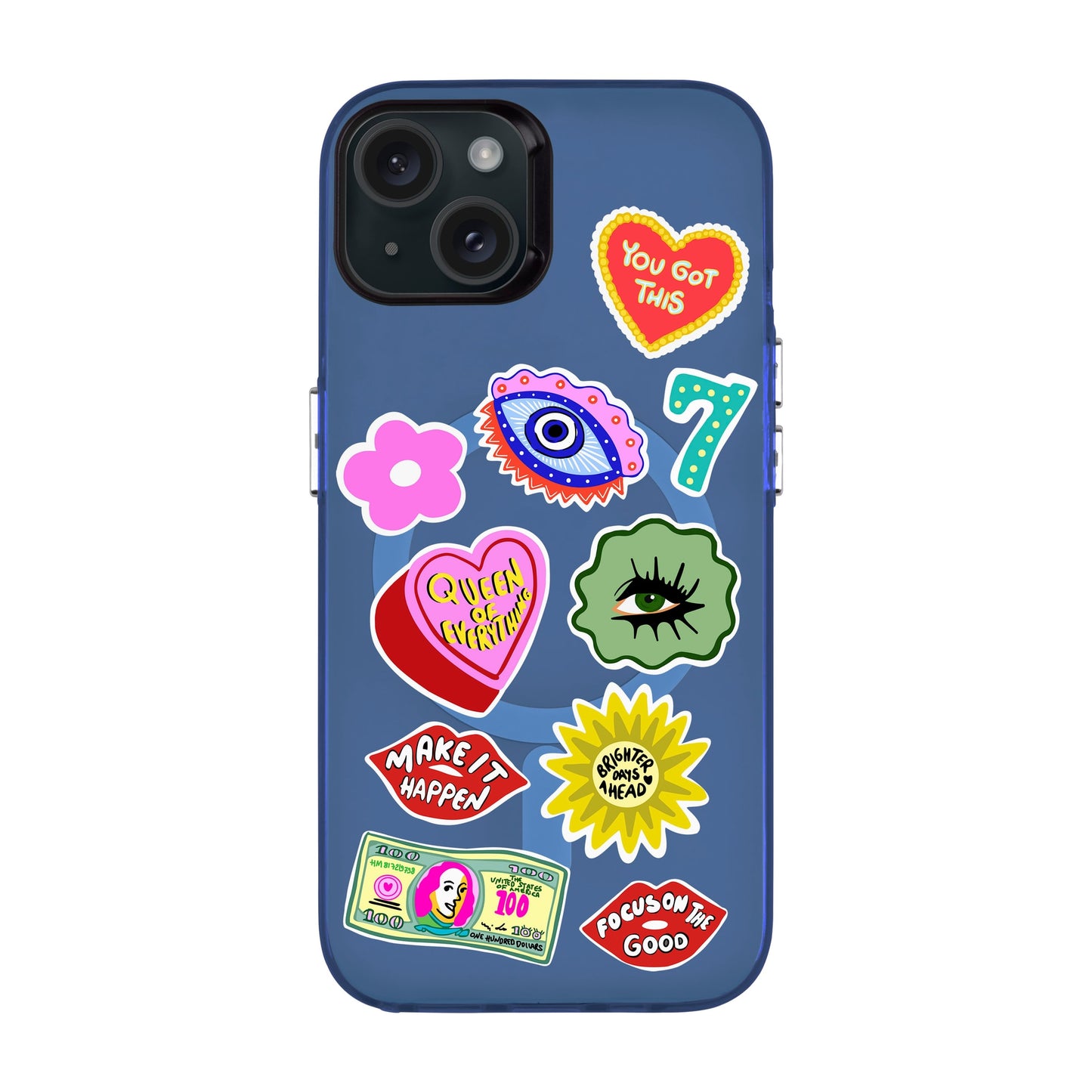 HM STICKERS-iPhone 15 Plus Hold Kılıf MagSafe Özellikli