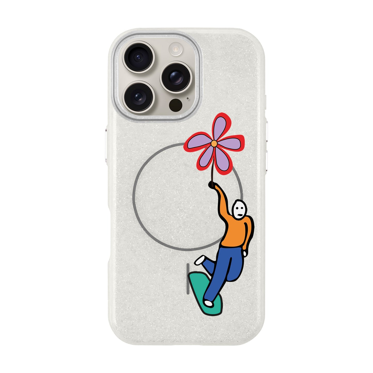 SKATEBOARDER-iPhone 16 Pro Max Radiant Kılıf MagSafe Özellikli