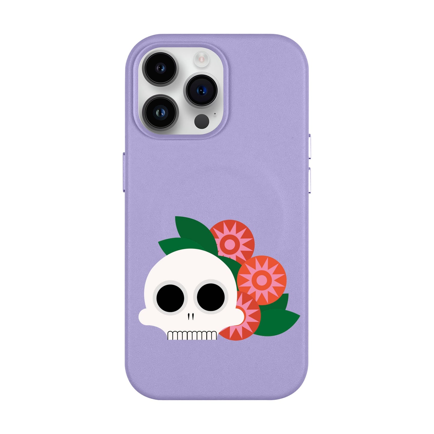 MEMENTO BLOOM-iPhone 14 Pro Max Leather Kılıf MagSafe Özellikli