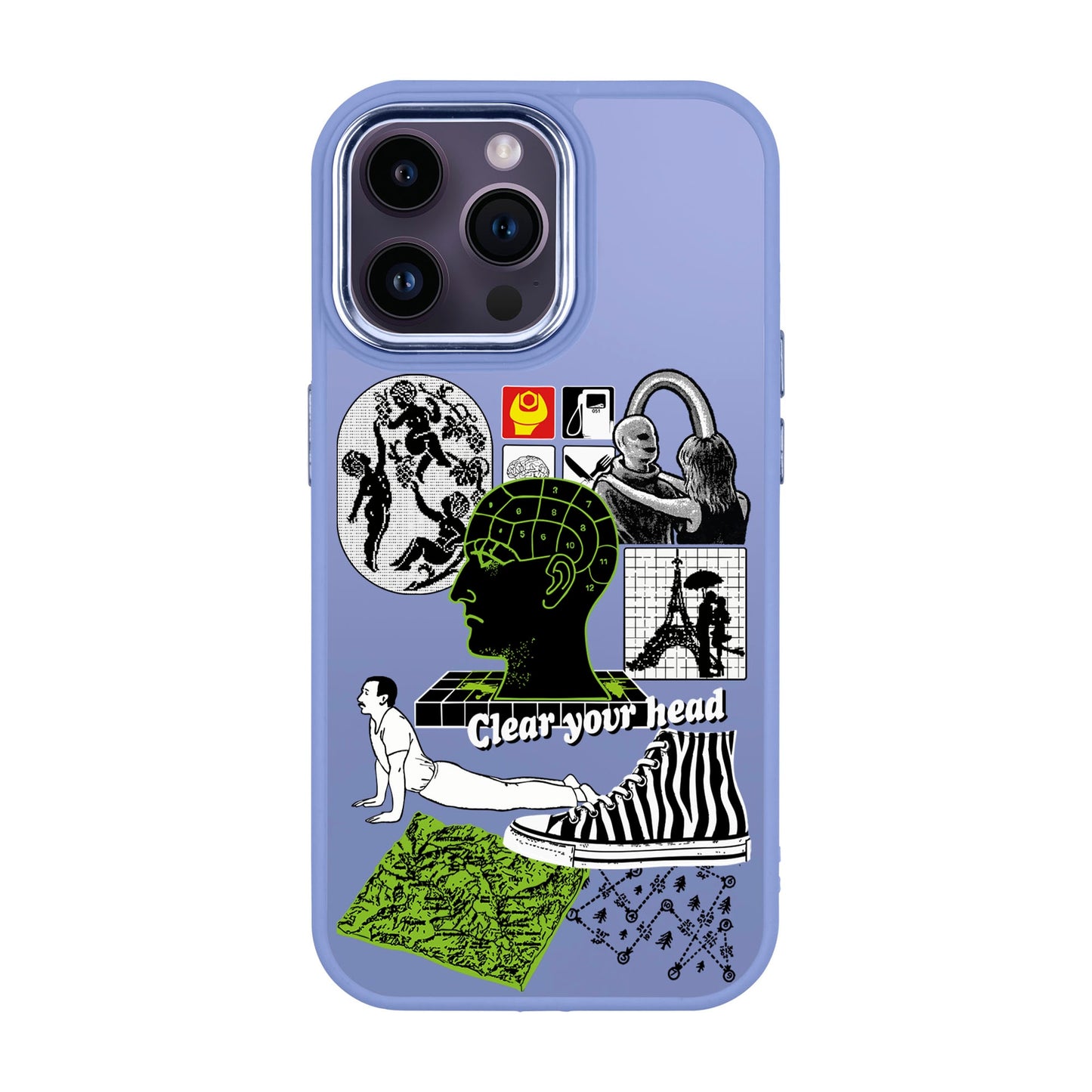 CLEAR YOUR HEAD-iPhone 14 Pro Max Proof Kılıf