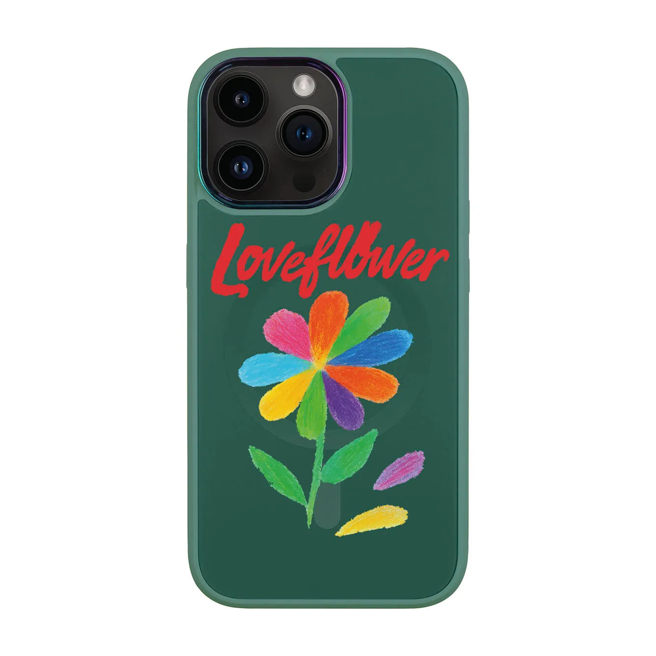 LOVE FLOWER-iPhone 14 Pro Max Vigor Kılıf MagSafe Özellikli