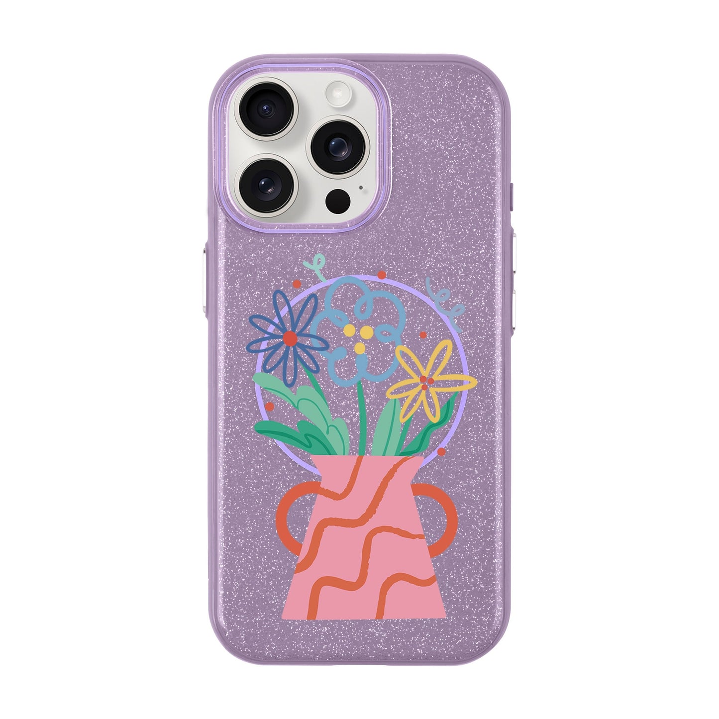 PINK VASE-iPhone 15 Pro Max Radiant Kılıf MagSafe Özellikli