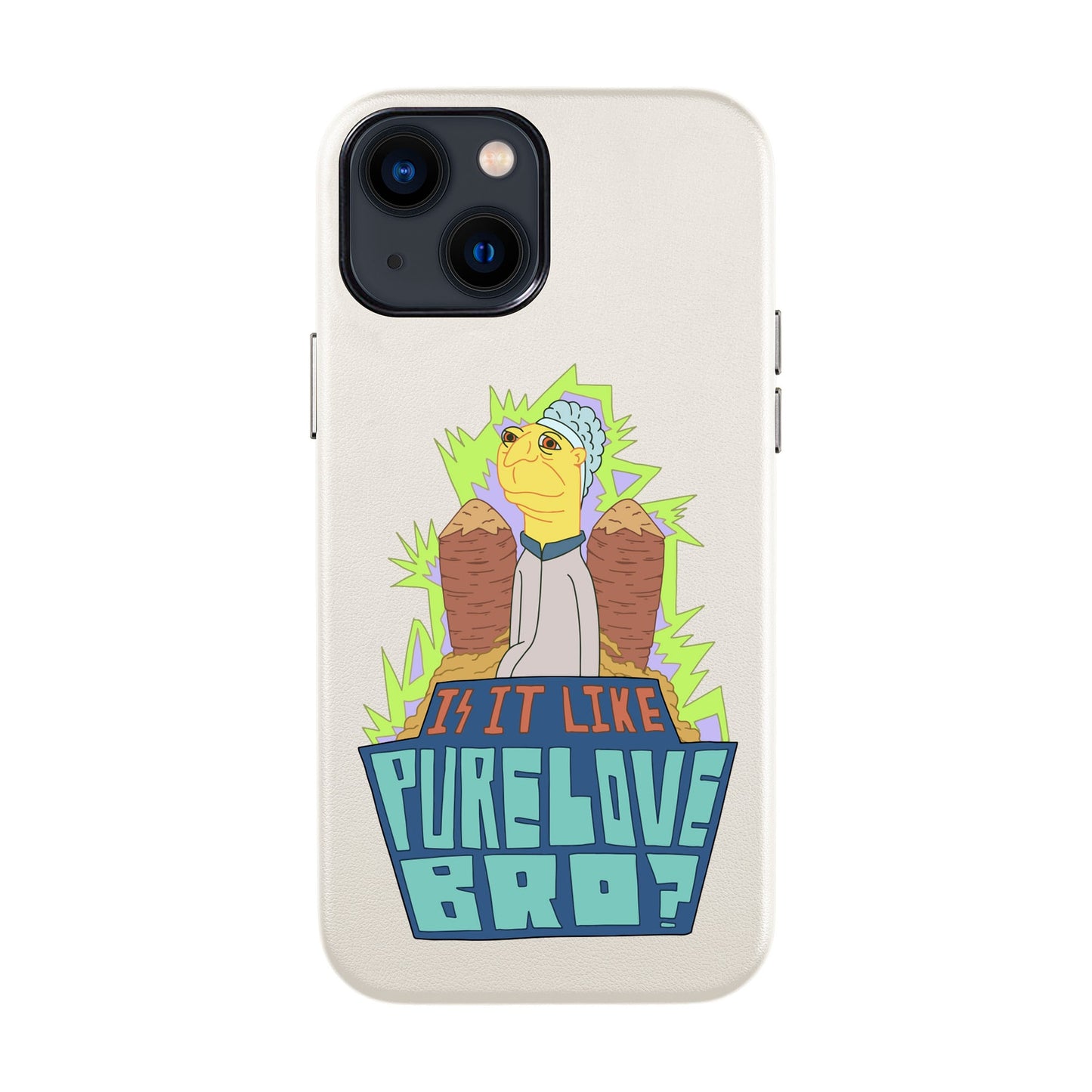 PURE LOVE-iPhone 13 Mini Leather Kılıf